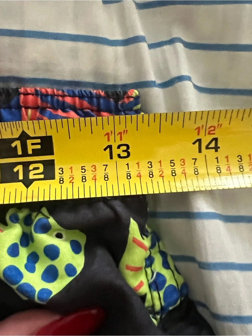 Hanna Andersson Fish Print Swim Trunks Kids 12 Euro Summer Beach Cruise Vacation